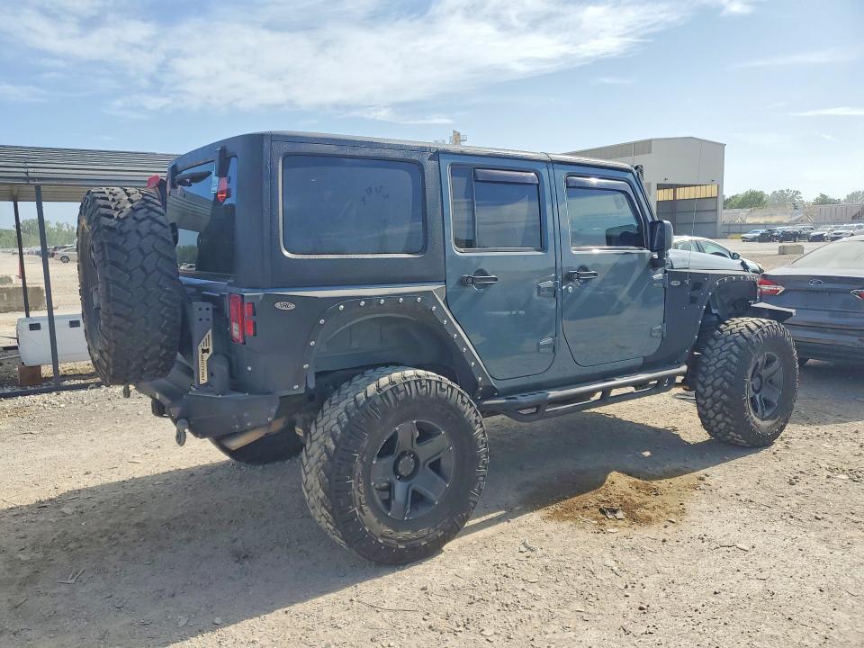 2014 Jeep Wrangler / VIN 1C4BJWDG5EL312868 COPART salvage auction — SIDE, Ks - Cert Of Title-Salvage, sold $3,100 on 2026-07-28 (photo 3)