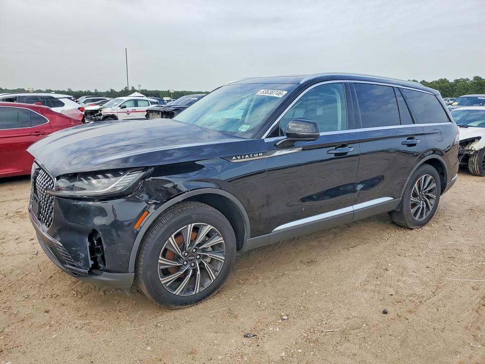 2025 Lincoln Aviator VIN 5LM5J0XC5SGL13650 COPART salvage auction — FRONT END, Nj - Cert Of Title-Salvage, sold $12,100 on 2026-07-21 (photo 1)