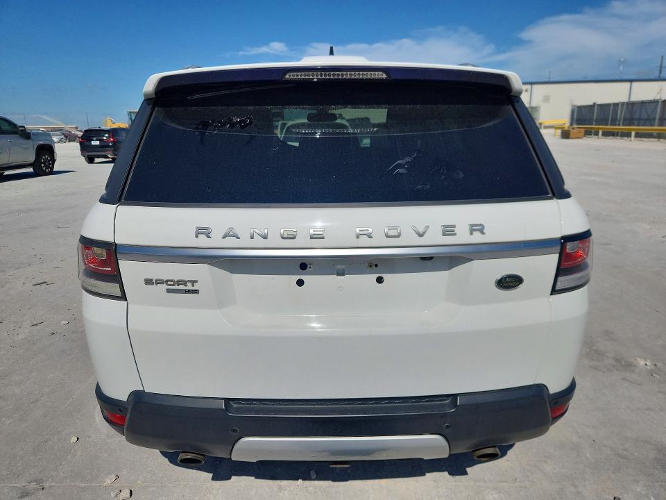 2015 Land rover Range rover sport VIN SALWR2VF0FA518906 COPART salvage auction — NORMAL WEAR, Tx - Certificate Of Title, sold $2,350 on 2026-07-17 (photo 6)
