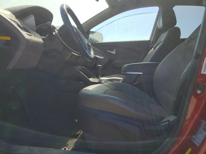2013 Hyundai Tucson VIN KM8JU3AC5DU579659 COPART salvage auction — FRONT END, Ca - Lien Papers-Clean Or Ac, sold $1,100 on 2026-07-17 (photo 7)