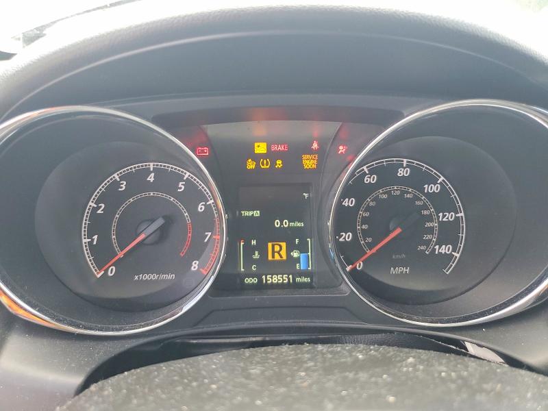 2018 Mitsubishi Outlander VIN JA4AP4AW0JU025026 COPART salvage auction — FRONT END, Salvage Title, sold $1,400 on 2026-07-27 (photo 9)