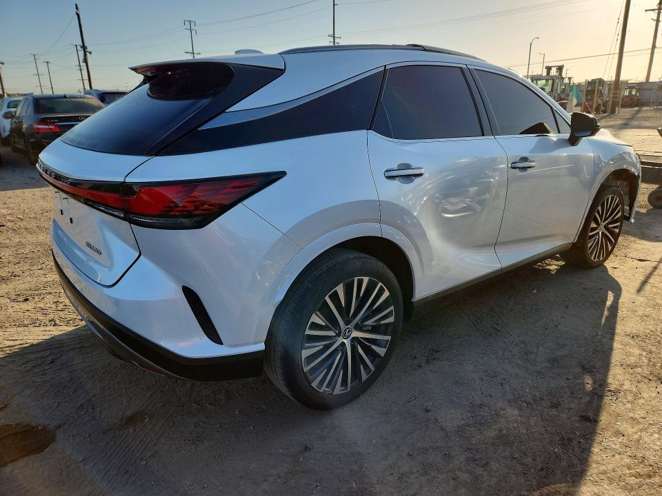 2025 Lexus Rx VIN JTJCHMAA0S2033170 COPART salvage auction — FRONT END, Ca - Salvage Certificate, sold $18,700 on 2026-07-23 (photo 3)