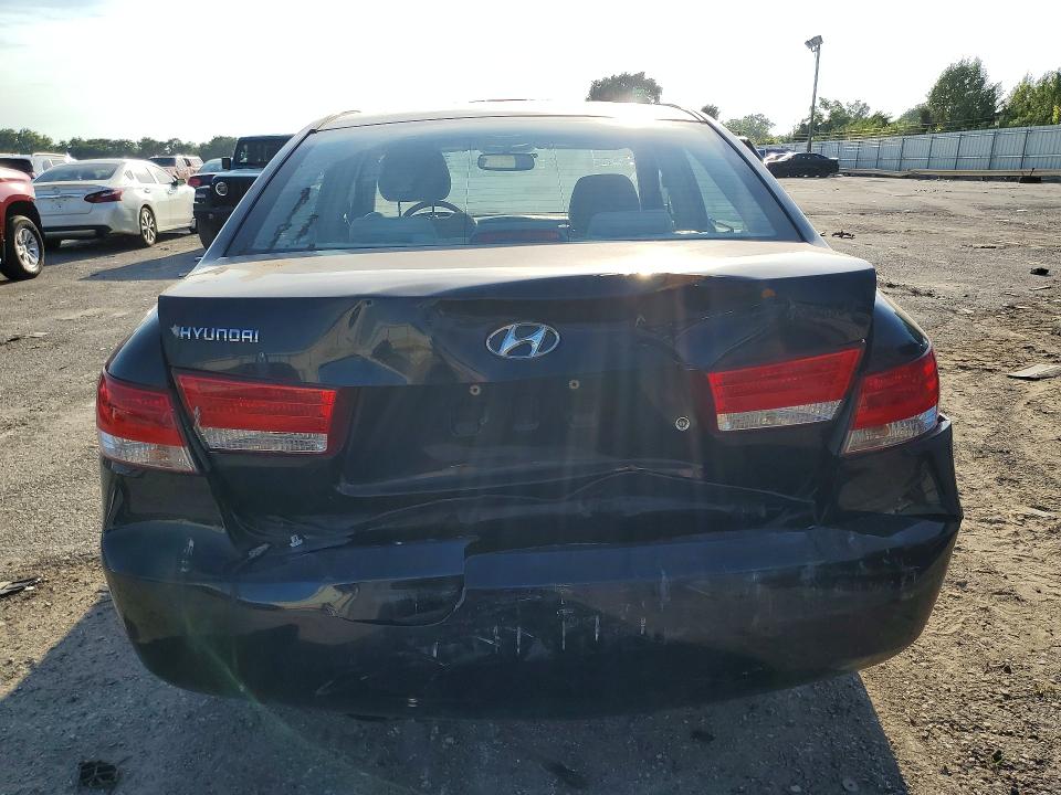 2006 Hyundai Sonata VIN 5NPEU46C46H079204 COPART salvage auction — REAR END, IN - CERT OF TITLE-SALVAGE TITLE (P), sold $375 on 2026-07-20 (photo 6)