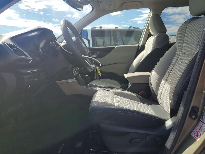 2019 Subaru Forester VIN JF2SKAGC2KH448903 COPART salvage auction — FRONT END, Ca - Salvage Certificate, sold $4,500 on 2026-07-31 (photo 7)