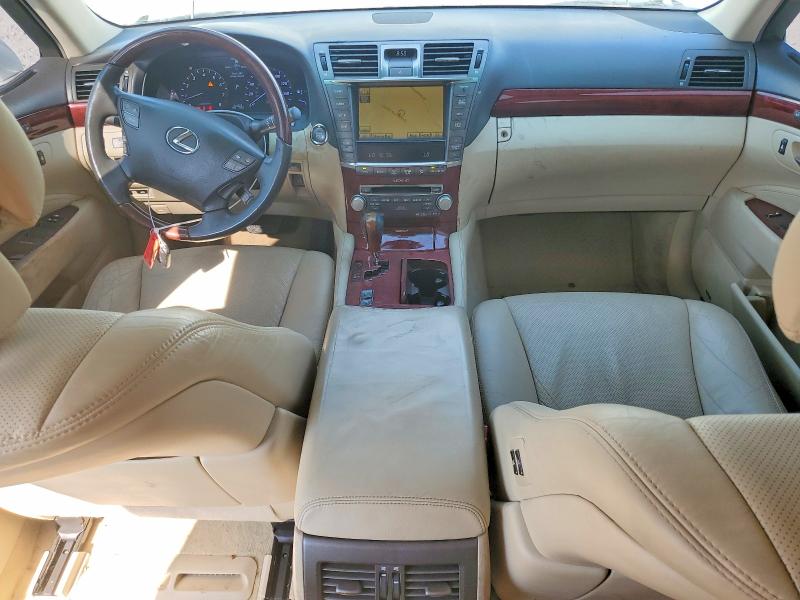 2010 Lexus Ls 460 VIN JTHBL5EF5A5098214 COPART salvage auction — REAR END, Al - Cert Of Title-Salvage Title, sold $975 on 2026-07-28 (photo 8)