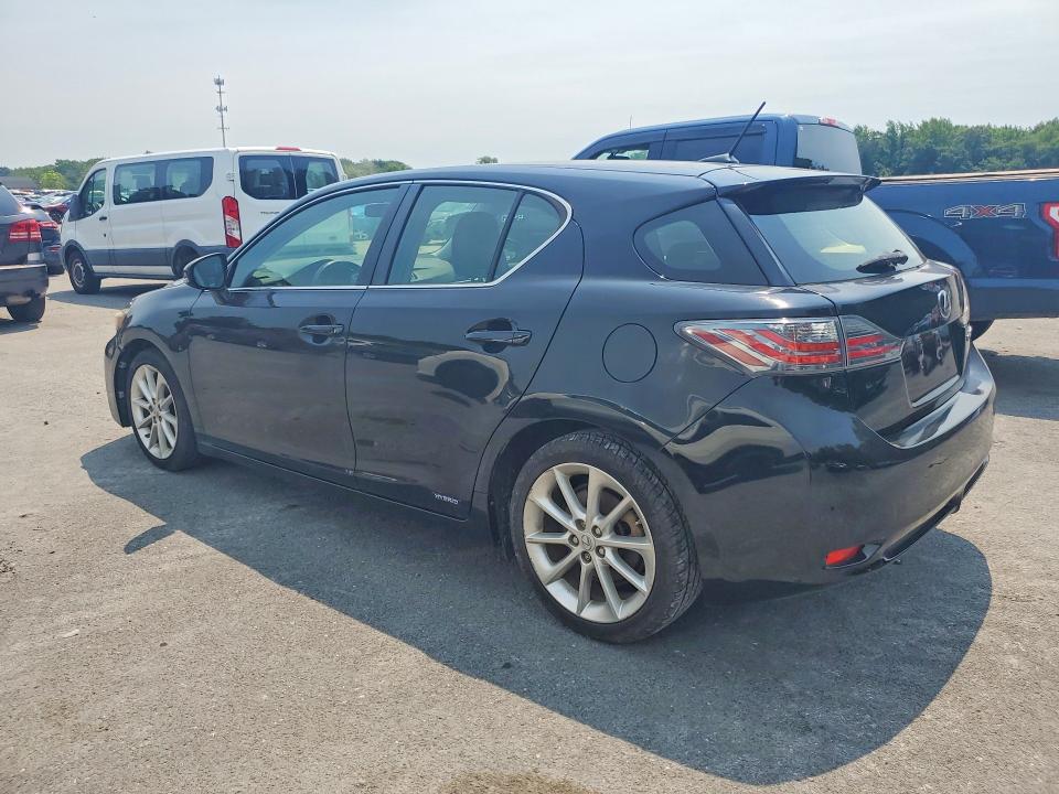 2012 Lexus Ct VIN JTHKD5BH8C2111772 COPART salvage auction — WATER/FLOOD, Pa - Cert Of Salvage-W=Flood Veh, sold $2,400 on 2026-07-21 (photo 2)