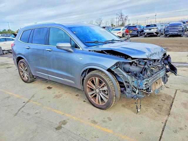 2022 Cadillac Xt6 VIN 1GYKPCRS7NZ111247 COPART salvage auction — FRONT END, Az - Dis/Dlr/Exp Only Salvage Title, sold $8,300 on 2026-07-29 (photo 4)