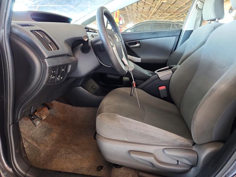 2012 Toyota Prius VIN JTDKN3DP6C3014894 COPART salvage auction — FRONT END, Az - Certificate Of Title, sold $4,350 on 2026-07-29 (photo 7)