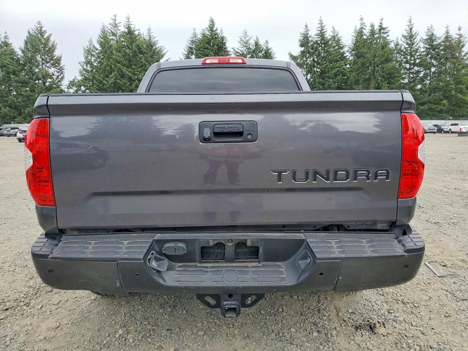 2018 Toyota Tundra VIN 5TFHY5F16JX760144 COPART salvage auction — REAR END, WA - BILL OF SALE, sold $20,400 on 2026-07-10 (photo 6)