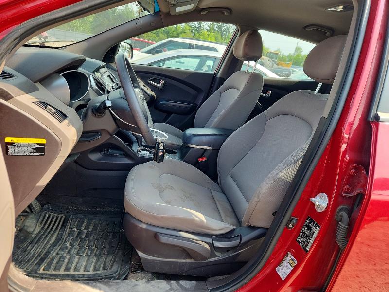 2013 Hyundai Tucson VIN KM8JTCAC7DU646152 COPART salvage auction — MECHANICAL, On - Permit No Brand - Unfit, sold $575 on 2026-07-28 (photo 7)