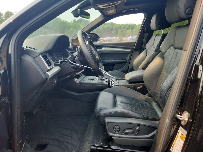 2020 Audi Q5 VIN WA1ANAFY9L2096075 COPART salvage auction — FRONT END, Fl - Certificate Of Destruction, sold $350 on 2026-07-23 (photo 7)