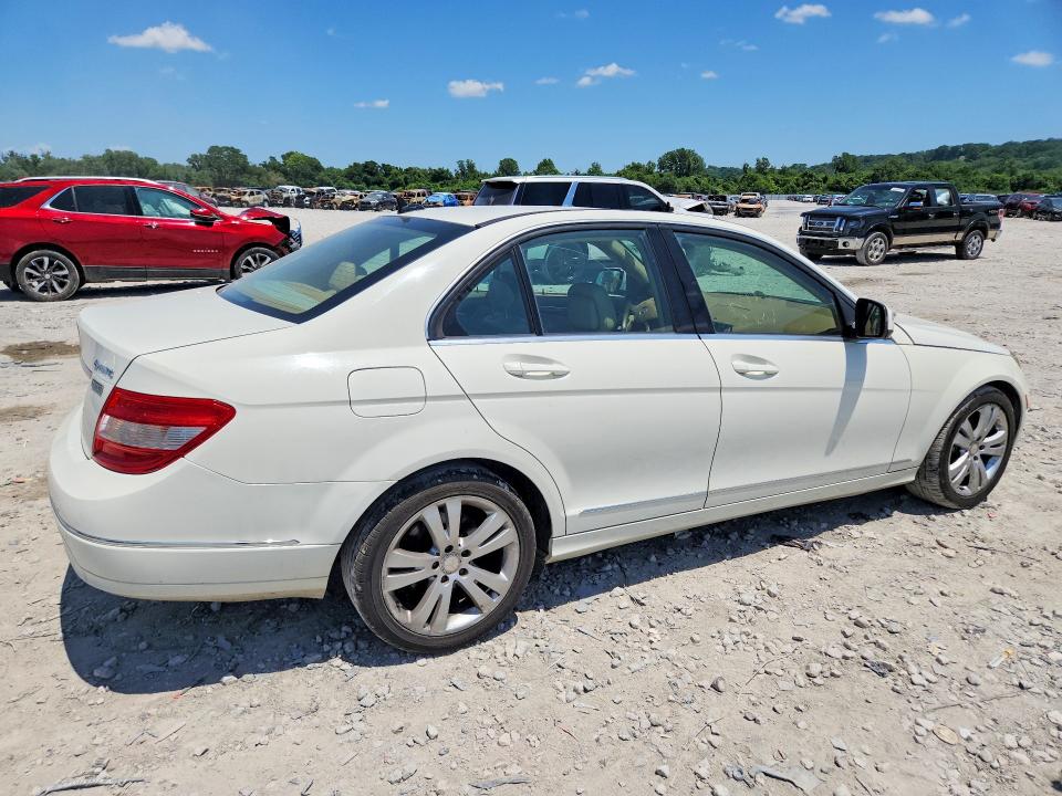 2008 Mercedes-benz C-klasse VIN WDDGF81X08F112061 COPART salvage auction — UNDERCARRIAGE, Il - Salvage Certificate, sold $550 on 2026-08-05 (photo 3)