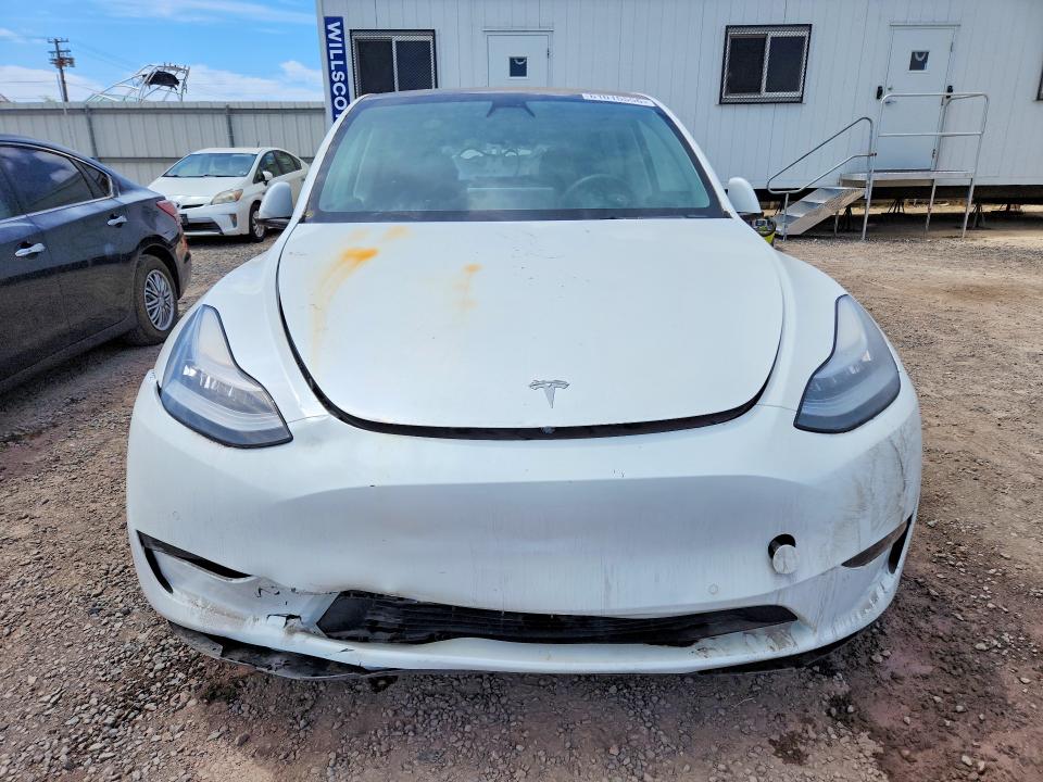 2021 Tesla Model y VIN 5YJYGDED6MF192792 COPART salvage auction — REAR END, Hi - Certificate Of Salvage, sold $2 on 2026-07-20 (photo 5)