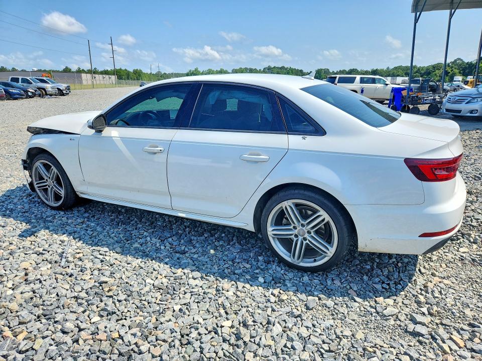 2018 Audi A4 VIN WAUKMAF45JA090414 COPART salvage auction — FRONT END, Ga - Cert Of Title-Rebuilt Flood, sold $2,000 on 2026-07-28 (photo 2)