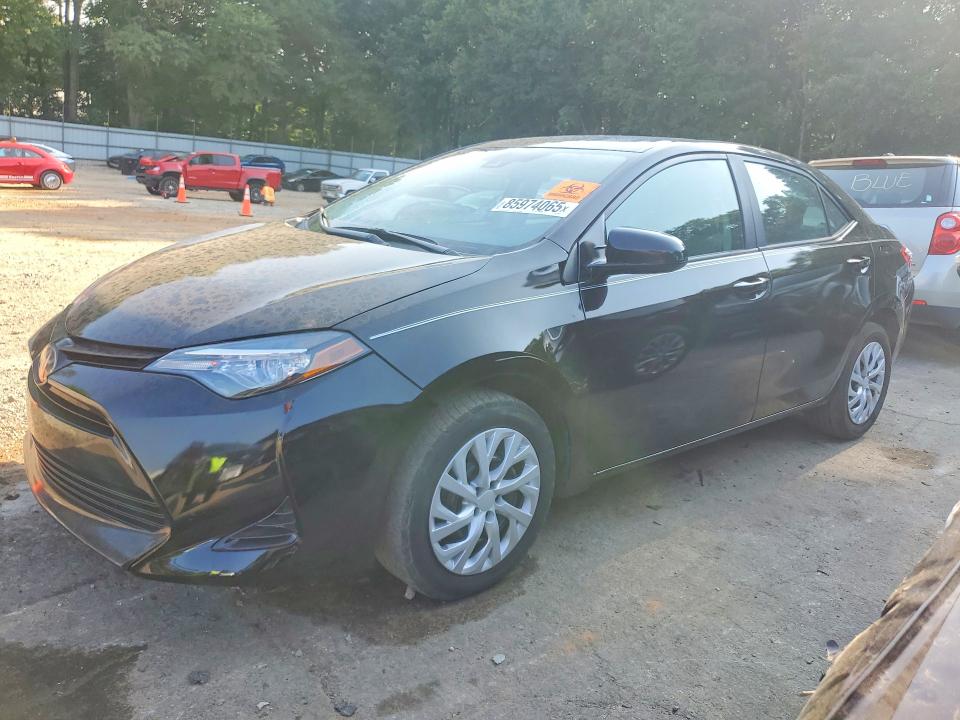 2018 Toyota Corolla VIN 5YFBURHEXJP836259 COPART salvage auction — FRONT END, GA - CERTIFICATE OF TITLE, sold $6,000 on 2026-07-17 (photo 1)