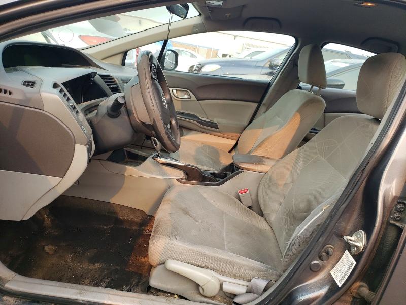2012 Honda Civic VIN 2HGFB2F53CH558073 COPART salvage auction — FRONT END, Ct - Certificate Of Title, sold $1,250 on 2026-07-31 (photo 7)