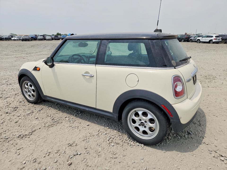 2013 Mini VIN WMWSU3C57DT679644 COPART salvage auction — HAIL, CO - CERTIFICATE OF TITLE (P), sold $1,150 on 2026-07-09 (photo 2)