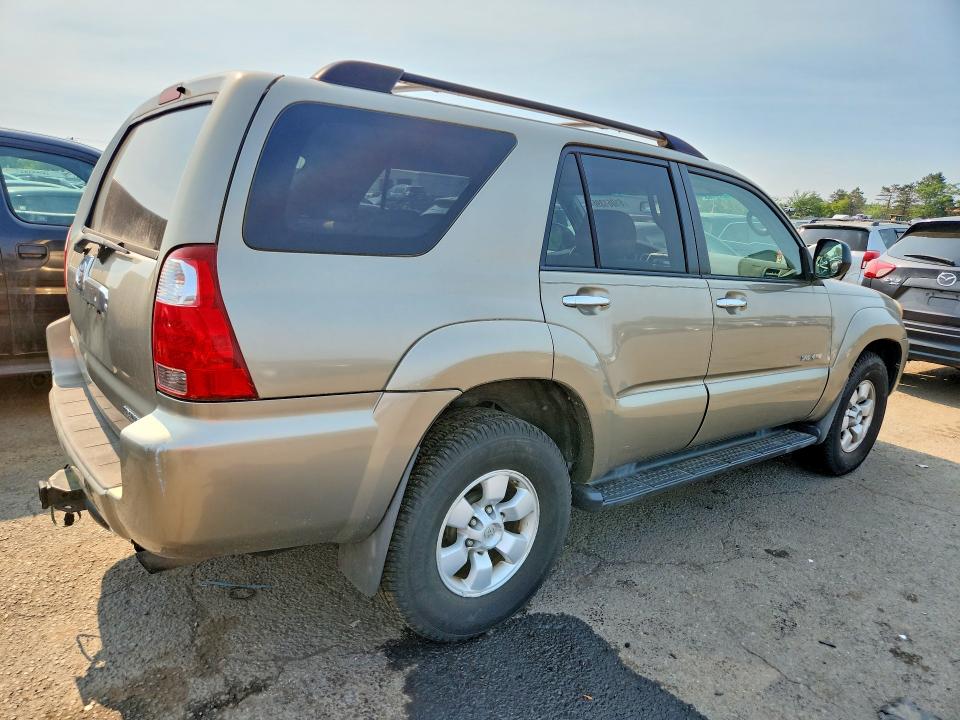 2008 Toyota 4runner VIN JTEBU14R18K009376 COPART salvage auction — REAR END, CT - CERTIFICATE OF TITLE, sold $3,550 on 2026-07-28 (photo 3)