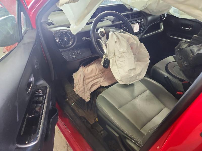 2016 Toyota Prius c VIN JTDKDTB39G1131955 COPART salvage auction — FRONT END, Wi - Junked Vehicle Bill Of Sale, sold $400 on 2026-07-20 (photo 8)