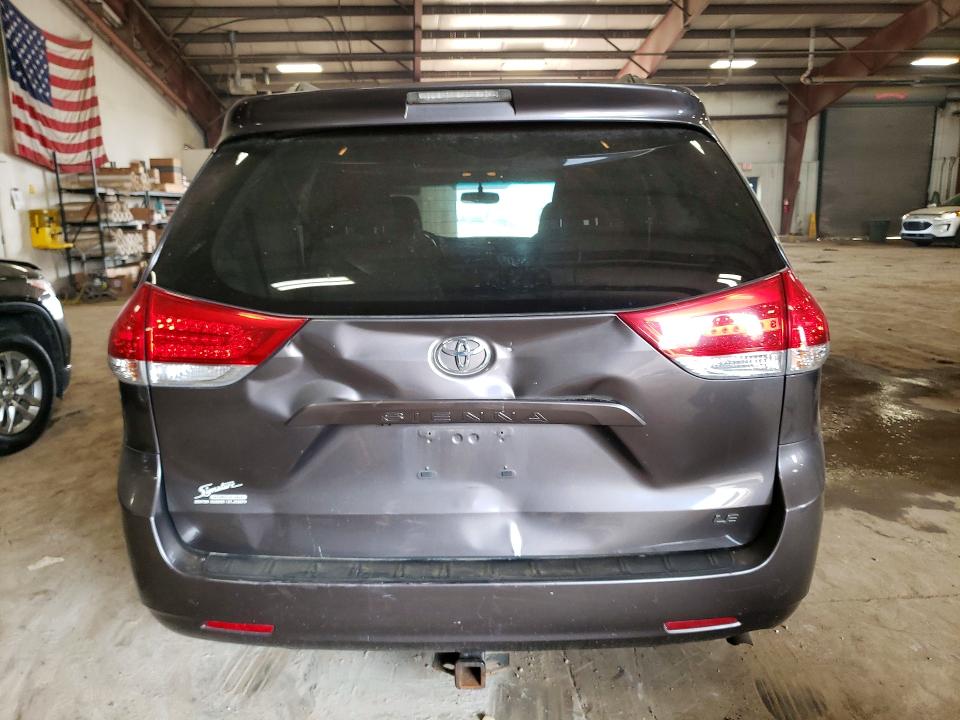 2013 Toyota Sienna VIN 5TDKK3DC5DS366175 COPART salvage auction — FRONT END, Mi - Certificate Of Title, sold $200 on 2026-07-24 (photo 6)