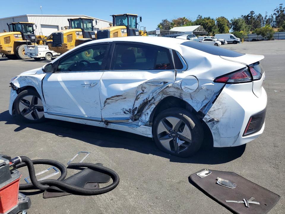 2021 Hyundai Ioniq VIN KMHC05LC3MU255283 COPART salvage auction — FRONT END, Salvage Title, sold $2,100 on 2026-07-27 (photo 2)