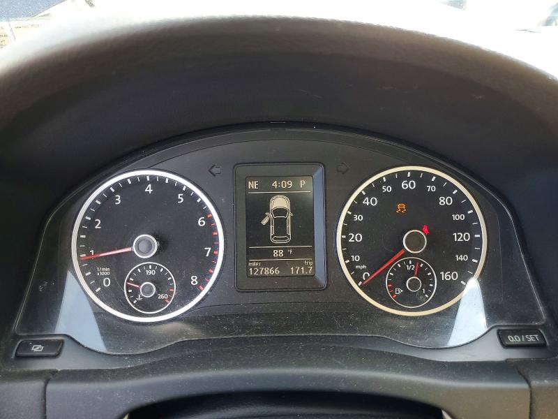 2012 Volkswagen Tiguan VIN WVGBV7AX0CW598862 COPART salvage auction — FRONT END, Md - Certificate Of Title (P), sold $550 on 2026-08-03 (photo 9)