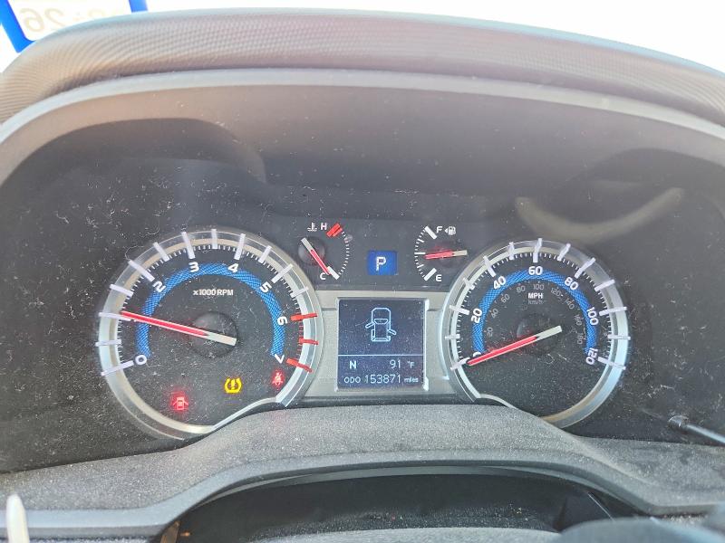 2016 Toyota 4runner VIN JTEZU5JR9G5111371 COPART salvage auction — SIDE, TX - SALVAGE VEHICLE TITLE (P), sold $7,500 on 2026-07-16 (photo 9)