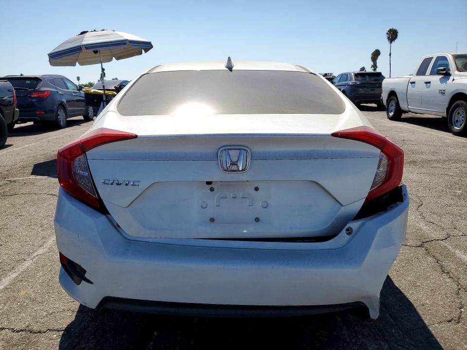 2018 Honda Civic VIN 19XFC2F75JE207235 COPART salvage auction — REAR END, Ca - Dis/Dlr/Exp Clean W/Salv Hist, sold $3,750 on 2026-08-07 (photo 6)
