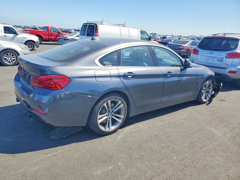 2019 BMW 4 series VIN WBA4J5C59KBU79073 COPART salvage auction — FRONT END, Ca - Salvage Certificate, sold $11,200 on 2026-08-19 (photo 3)