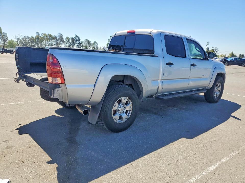 2007 Toyota Tacoma VIN 5TEKU72N47Z389864 COPART salvage auction — REAR END, Ca - Salvage Certificate, sold $200 on 2026-07-21 (photo 3)
