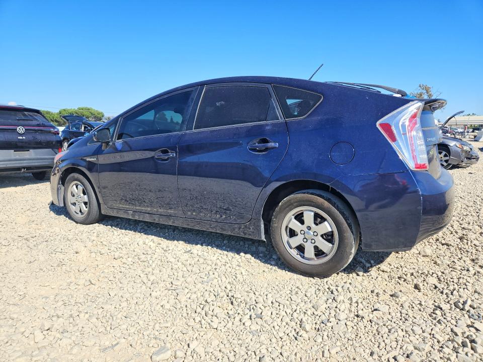 2013 Toyota Prius VIN JTDKN3DU9D1680442 COPART salvage auction — VANDALISM, CA - SALVAGE CERTIFICATE, sold $525 on 2026-07-14 (photo 2)