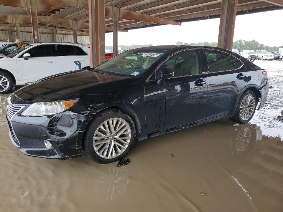2013 Lexus ES VIN JTHBK1GG2D2024787 COPART salvage auction — REAR END, TX - SALVAGE VEHICLE TITLE (P), sold $3,900 on 2026-07-17 (photo 1)