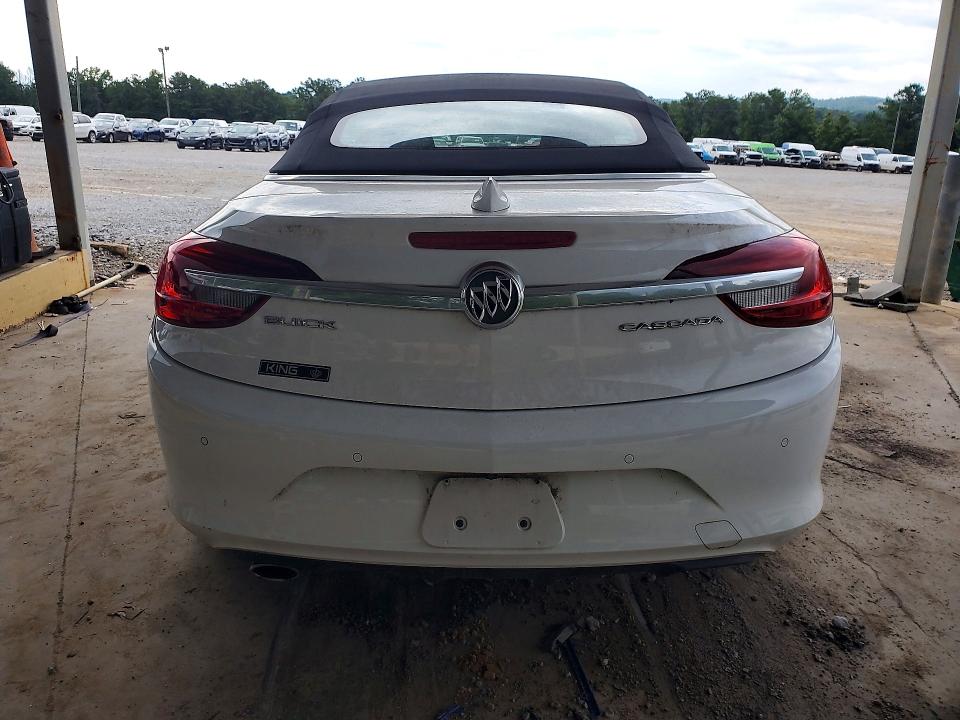 2016 Buick Cascada VIN W04WT3N51GG093498 COPART salvage auction — FRONT END, Al - Cert Of Title-Salvage Title, sold $1,300 on 2026-07-14 (photo 6)