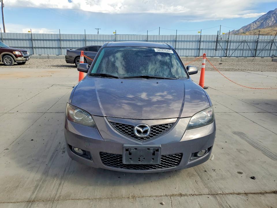 2008 Mazda 3 VIN JM1BK32F281127778 COPART salvage auction — REAR END, UT - SALVAGE CERTIFICATE (P), sold $150 on 2026-07-20 (photo 5)