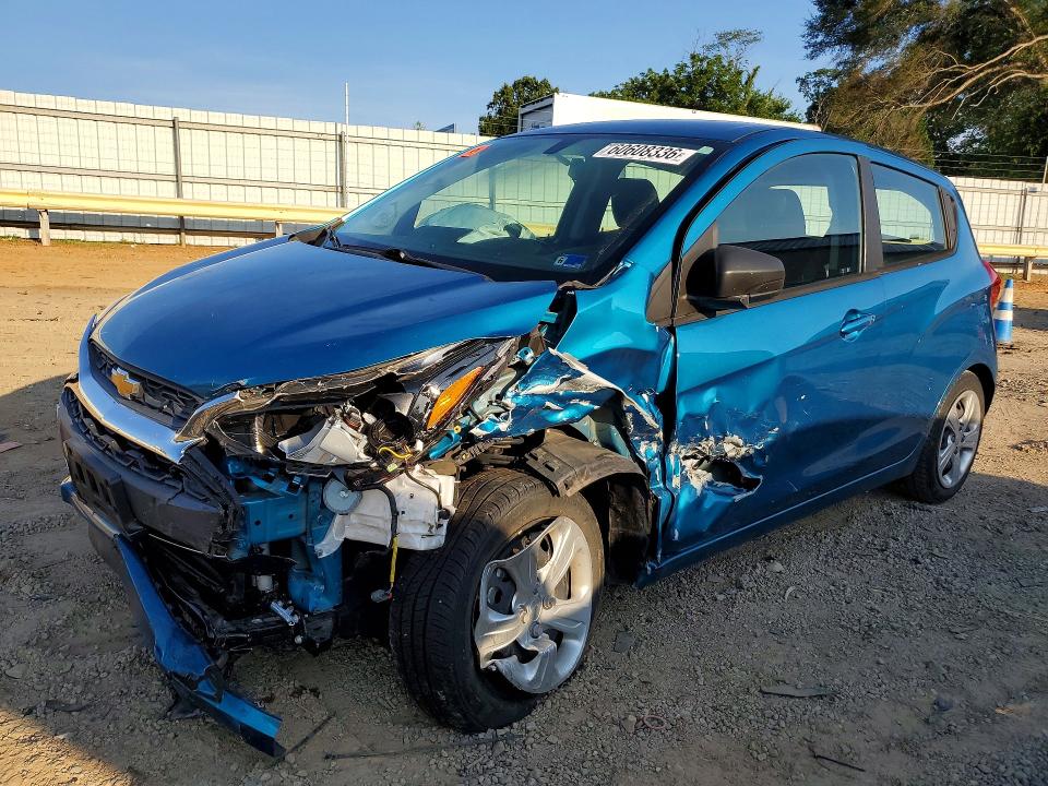 2020 Chevrolet Spark VIN KL8CB6SA1LC470100 COPART salvage auction — FRONT END, Va - Cert Of Title - Salvage, sold $175 on 2026-07-24 (photo 1)
