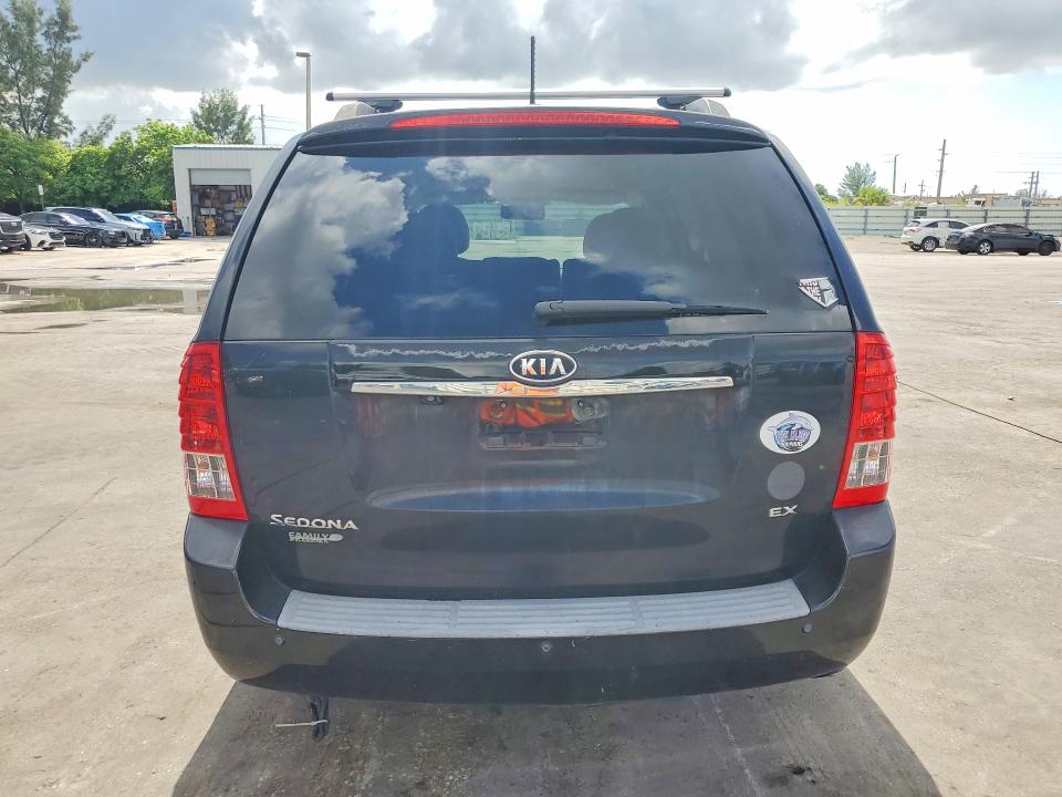 2011 Kia SEDONA VIN KNDMH4C72B6387256 COPART salvage auction — MECHANICAL, Fl - Certificate Of Title, sold $725 on 2026-07-13 (photo 6)
