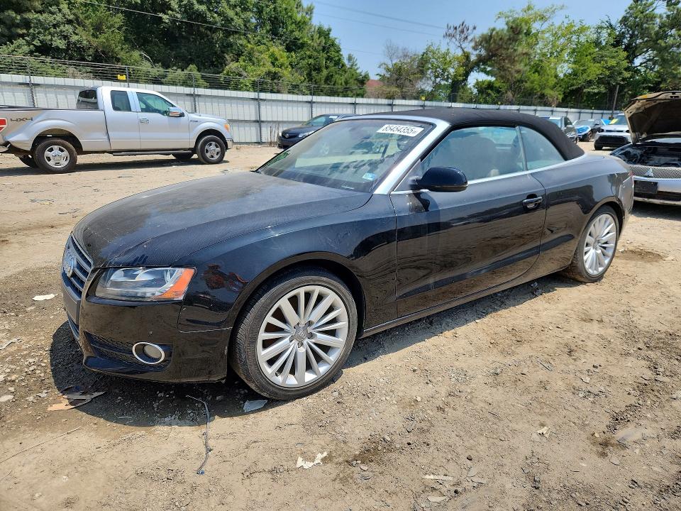2012 Audi A5 VIN WAULFAFH2CN000455 COPART salvage auction — MECHANICAL, Va - Certificate Of Title, sold $525 on 2026-07-18 (photo 1)