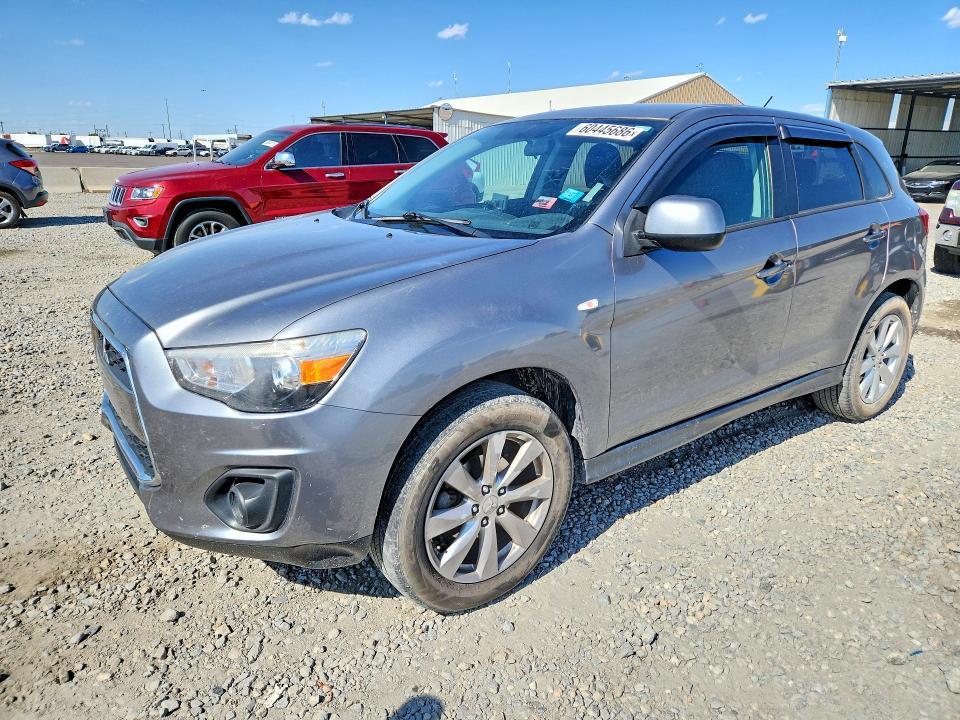 2015 Mitsubishi Outlander VIN 4A4AR3AU5FE040043 COPART salvage auction — HAIL, Ne - Dis/Dlr/Exp Only Salvage Title, sold $2,100 on 2026-08-25 (photo 1)