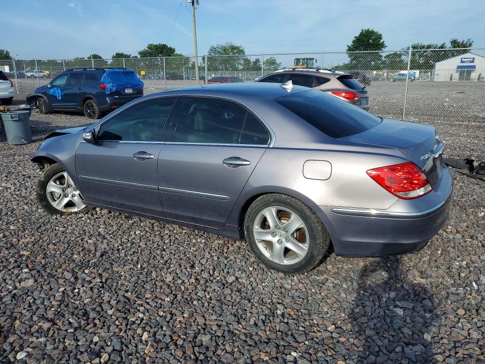 2005 Acura Rl VIN JH4KB16535C001238 COPART salvage auction — FRONT END, IN - CERT OF TITLE-SALVAGE TITLE (P), sold $175 on 2026-07-28 (photo 2)