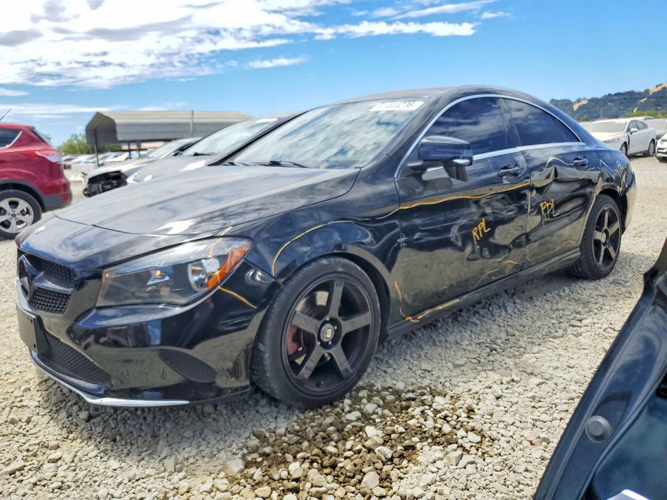 2019 Mercedes-benz Cla-class VIN WDDSJ4EB7KN738171 COPART salvage auction — SIDE, CA - SALVAGE CERTIFICATE, sold $900 on 2026-08-20 (photo 1)
