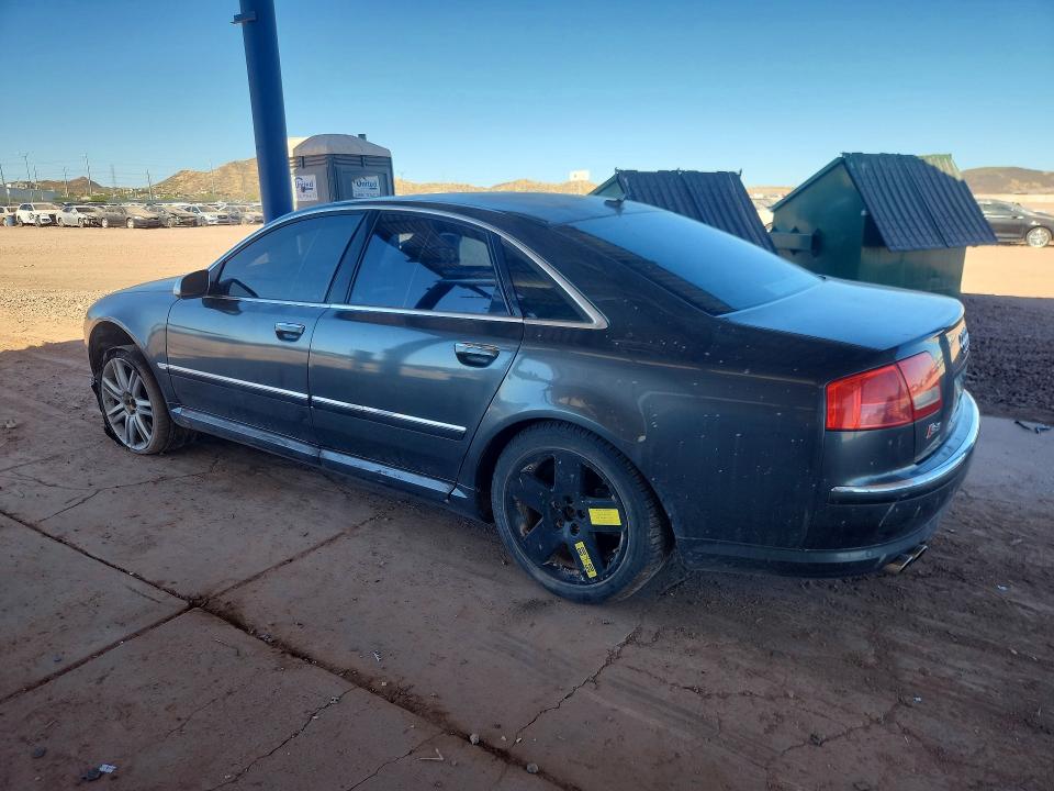 2007 Audi S8 VIN WAUPN44E87N019726 COPART salvage auction — FRONT END, Az - Cert Of Title - Salvage, sold $625 on 2026-07-23 (photo 2)