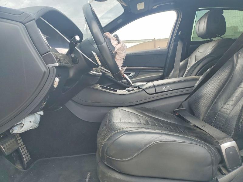 2018 Mercedes-benz S-klasse VIN WDDUG8DB8JA410392 COPART salvage auction — FRONT END, Ca - Salvage Certificate, sold $9,200 on 2026-08-14 (photo 7)