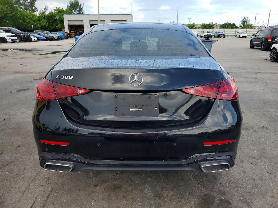 2024 Mercedes-benz C-klasse VIN W1KAF4GB5RR198803 COPART salvage auction — FRONT END, Fl - Certificate Of Destruction, sold $14,600 on 2026-08-19 (photo 6)