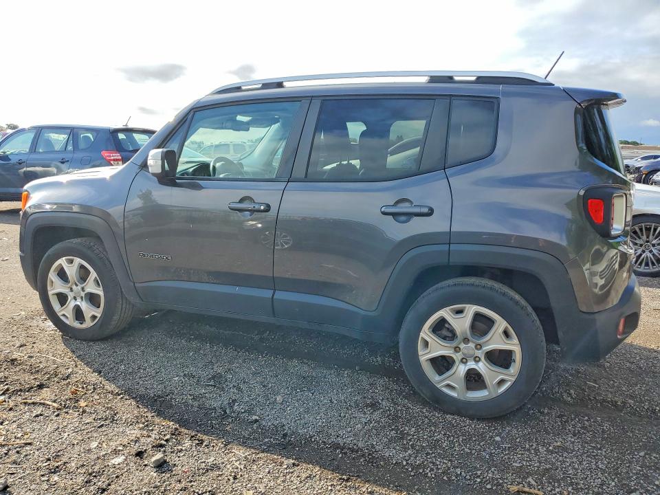 2017 Jeep Renegade VIN ZACCJBDB7HPF47984 COPART salvage auction — FRONT END, On - Permit Salvage, sold $2,550 on 2026-08-13 (photo 2)