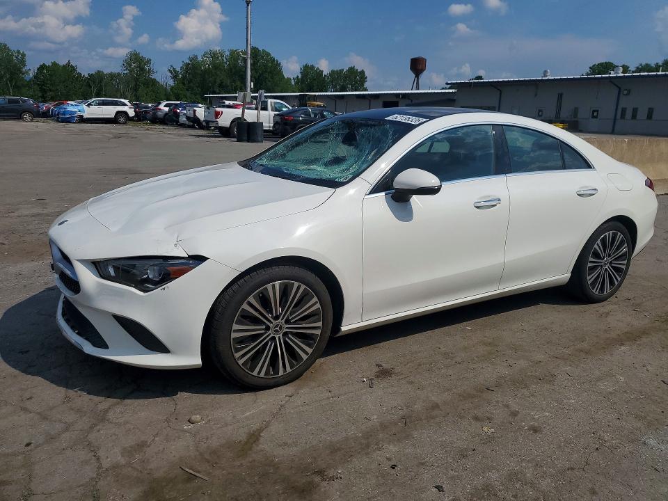 2022 Mercedes-benz Cla-class VIN W1K5J4HB7NN264641 — COPART salvage auction photo