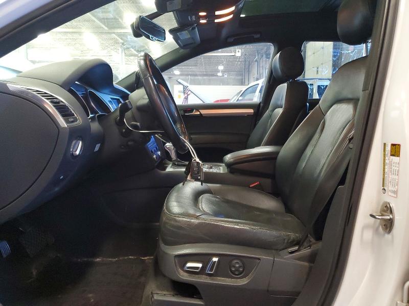 2012 Audi Q7 VIN WA1WMAFE2CD005487 COPART salvage auction — MECHANICAL, Mn - Certificate Of Title, sold $2,650 on 2026-07-16 (photo 7)