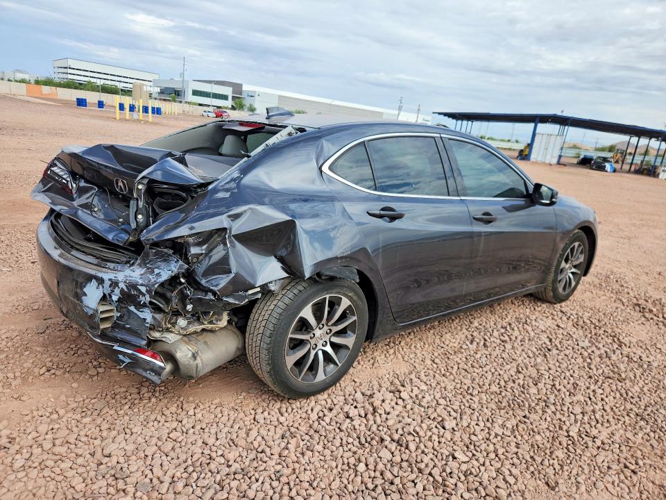 2015 Acura Tlx VIN 19UUB1F32FA010374 COPART salvage auction — REAR END, AZ - CERT OF TITLE - SALVAGE, sold $1,750 on 2026-07-23 (photo 3)