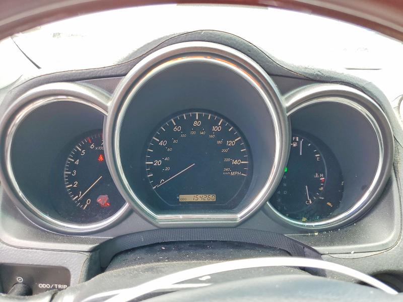 2005 Lexus Rx 330 VIN JTJGA31U150050652 COPART salvage auction — FRONT END, Ca - Dis/Dlr/Exp Only Clean Title, sold $1,200 on 2026-07-29 (photo 9)
