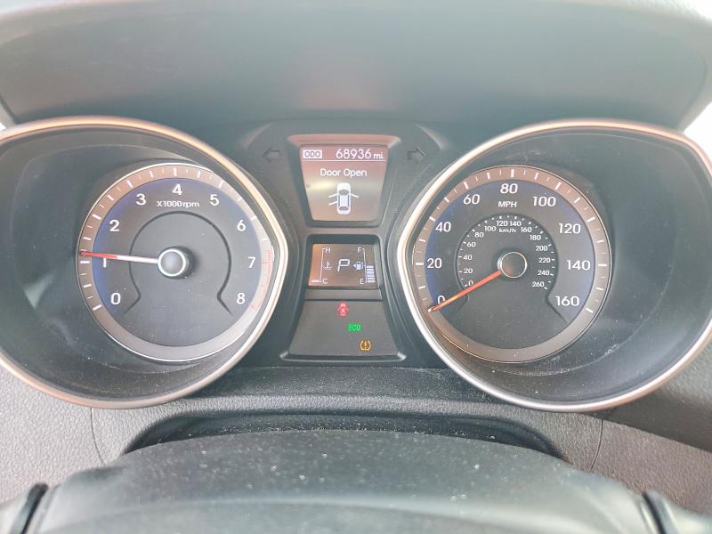 2013 Hyundai Elantra VIN KMHD35LE1DU153316 COPART salvage auction — FRONT END, Fl - Cert Of Title Slvg Rebuildable, sold $925 on 2026-07-08 (photo 9)