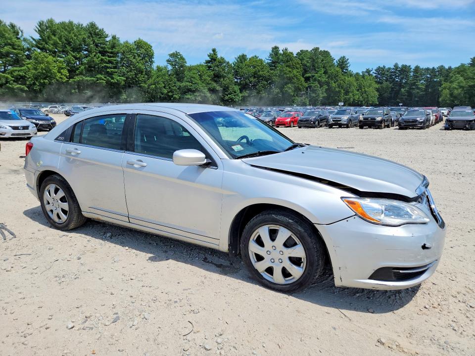 2012 Chrysler 200 VIN 1C3CCBAB0CN100885 COPART salvage auction — FRONT END, Ma - Cert Of Title-Reconstrctd Coll, sold $325 on 2026-07-23 (photo 4)